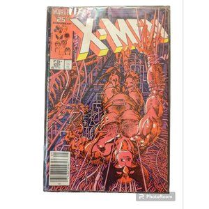 Uncanny X-Men #205 - Lady Deathstrike Origin 1st Reese Cole Marvel Vintage 1985